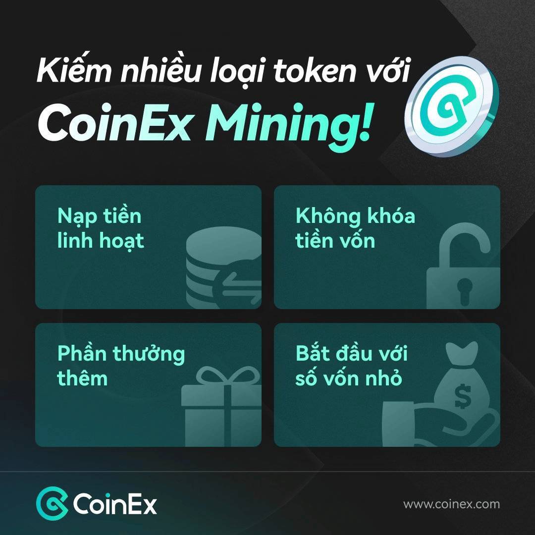 15 Triệu Cet Đã Được Người Dùng Lock Vào Sự Kiện Coinex Mining