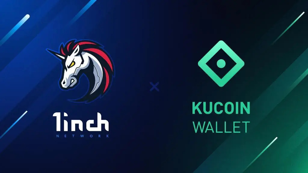 1inch Network tích hợp KuCoin Wallet hỗ trợ người dùng giao dịch token với chi phí thấp