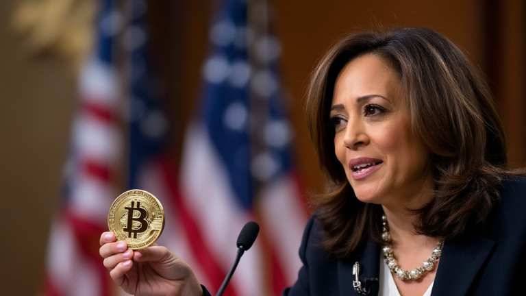 Bà Kamala Harris Muốn Bảo Vệ Nam Giới Da Màu Có Sở Hữu Crypto