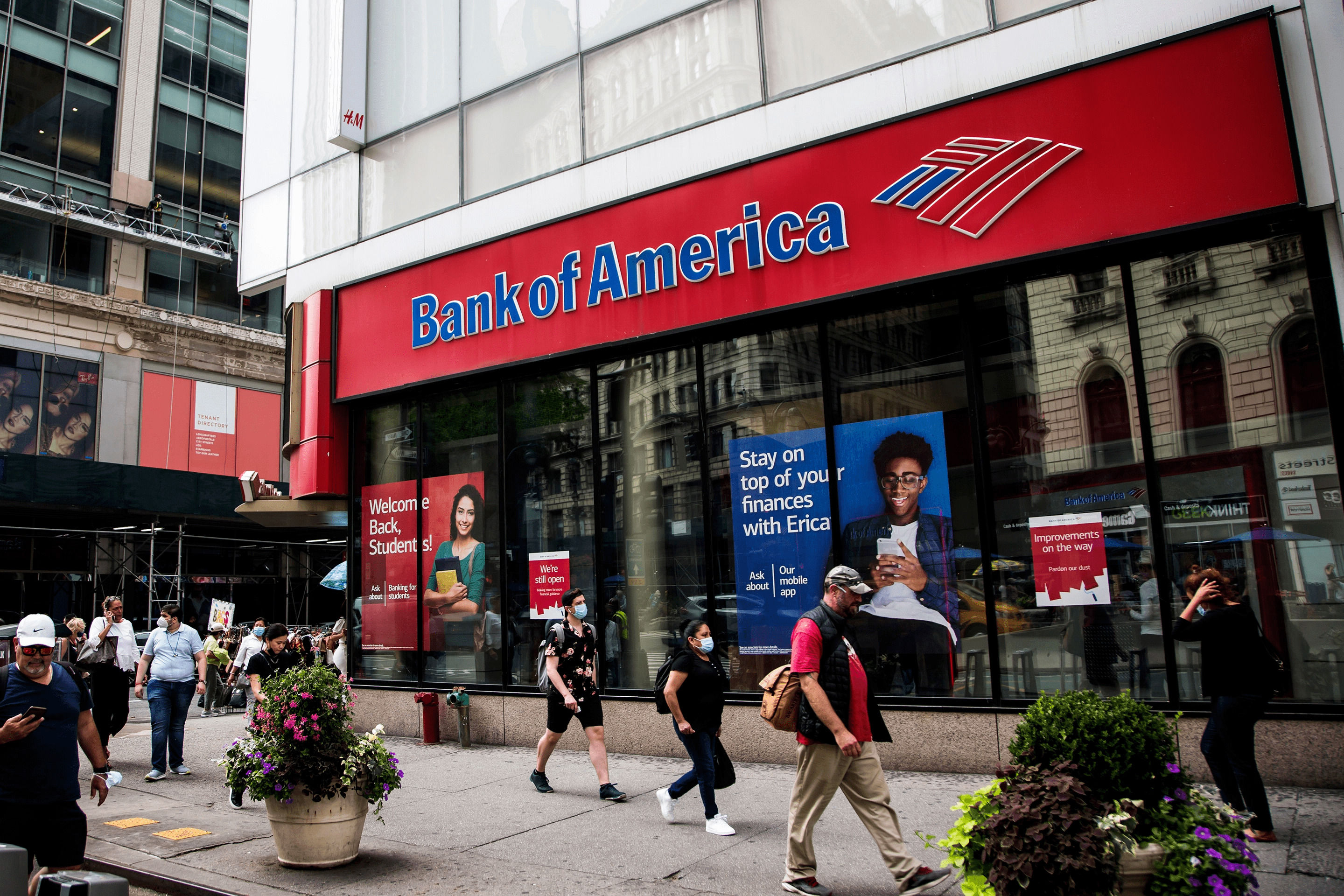 Bank of America không có kế hoạch 