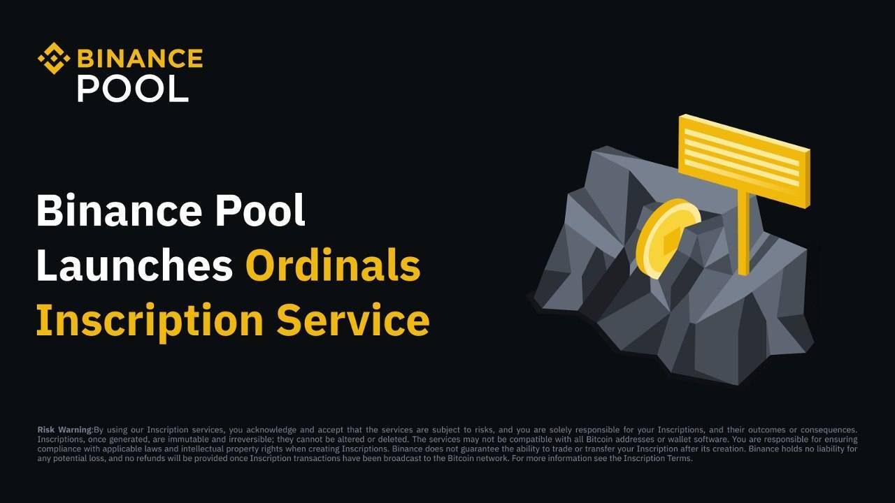 Binance Pool Ra Mắt Dịch Vụ Ordinals Inscription