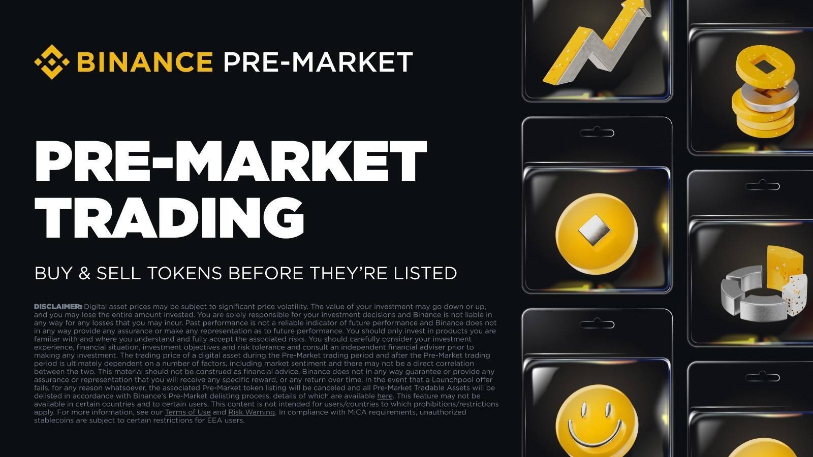 Binance Ra Mắt Tính Năng Giao Dịch Spot Pre-market