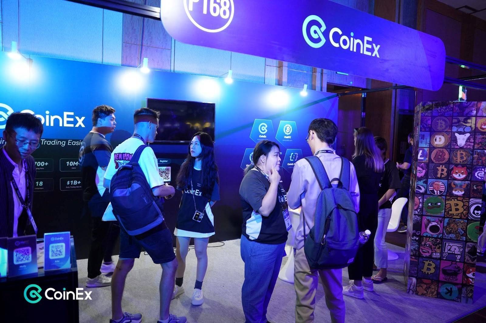 Các Hoạt Động Của Coinex Tại Sự Kiện Token2049