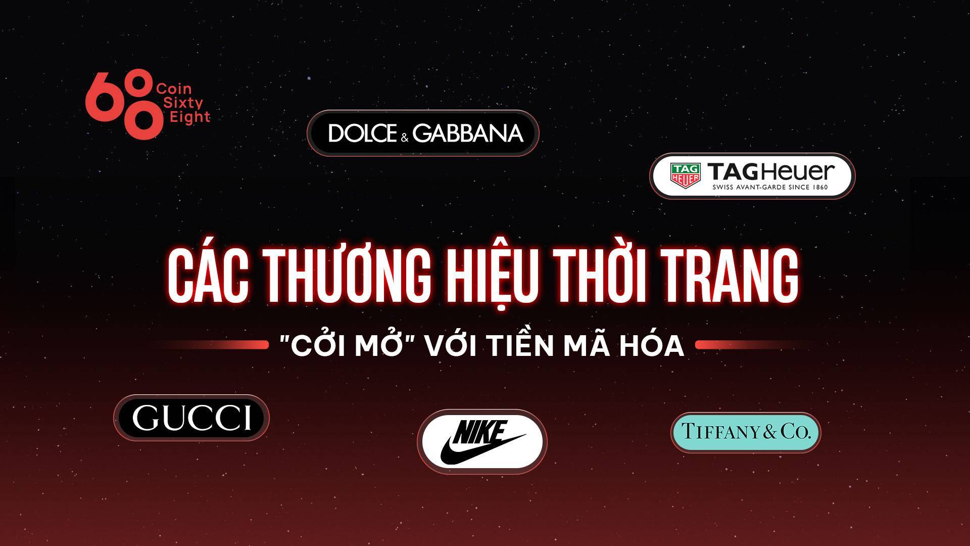 Các Thương Hiệu Thời Trang cởi Mở Với Tiền Mã Hóa