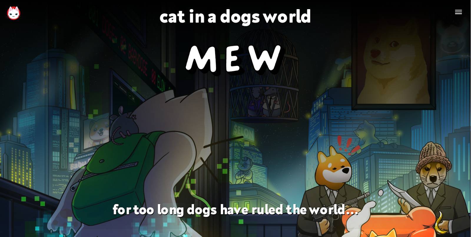 Cat In A Dogs World mew Là Gì Tìm Hiểu Hiểu Về Kẻ Thách Thức đế Chế Memecoin Hệ Chó
