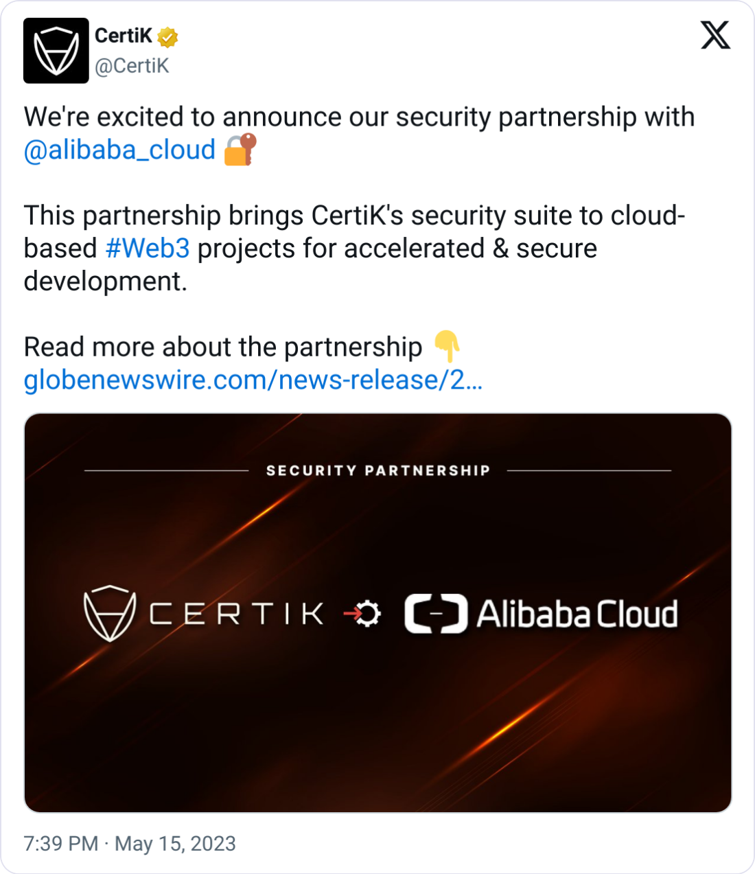 CertiK chuyển ứng dụng blockchain sang Alibaba Cloud