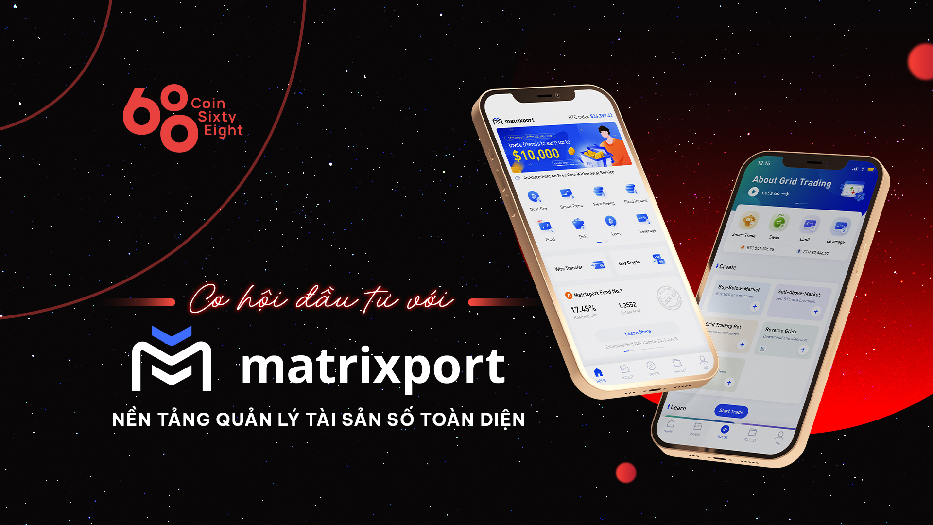 Cơ hội đầu tư với Matrixport - Nền tảng quản lý tài sản số toàn diện