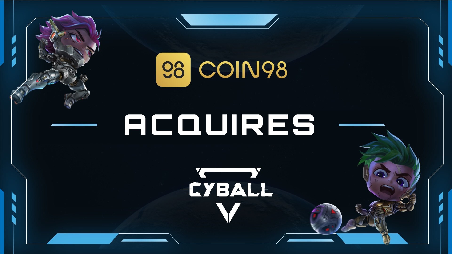 Coin98 Mua Lại Game Play-to-earn Bóng Đá Cyball