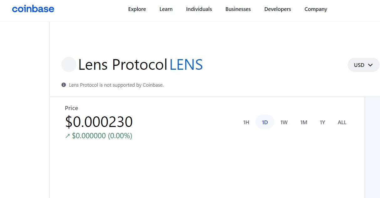 Coinbase Tiết Lộ Manh Mối Về Token Lens Protocol