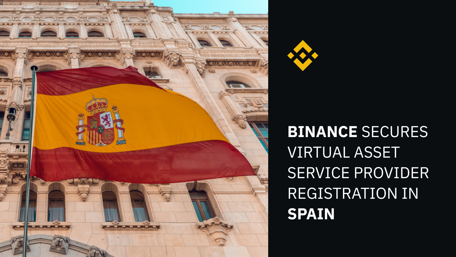 Công ty con của Binance được cấp phép cung cấp dịch vụ tiền mã hóa tại Tây Ban Nha