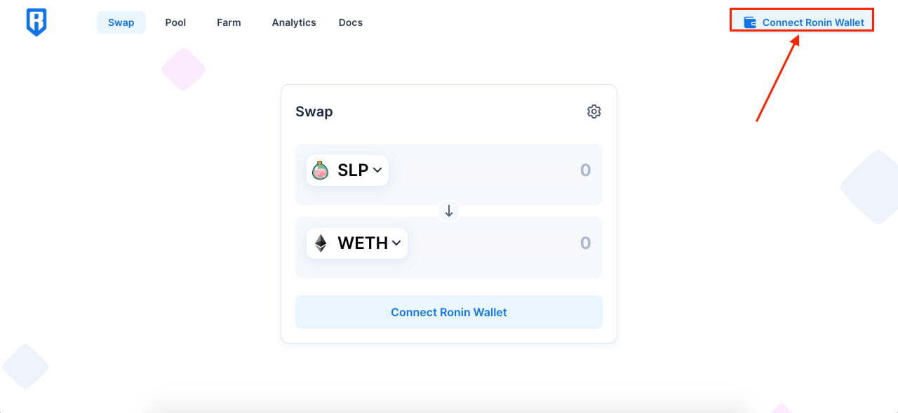 Connect Ronin Wallet