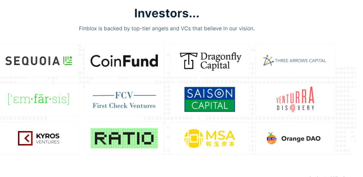 Investors Finblox