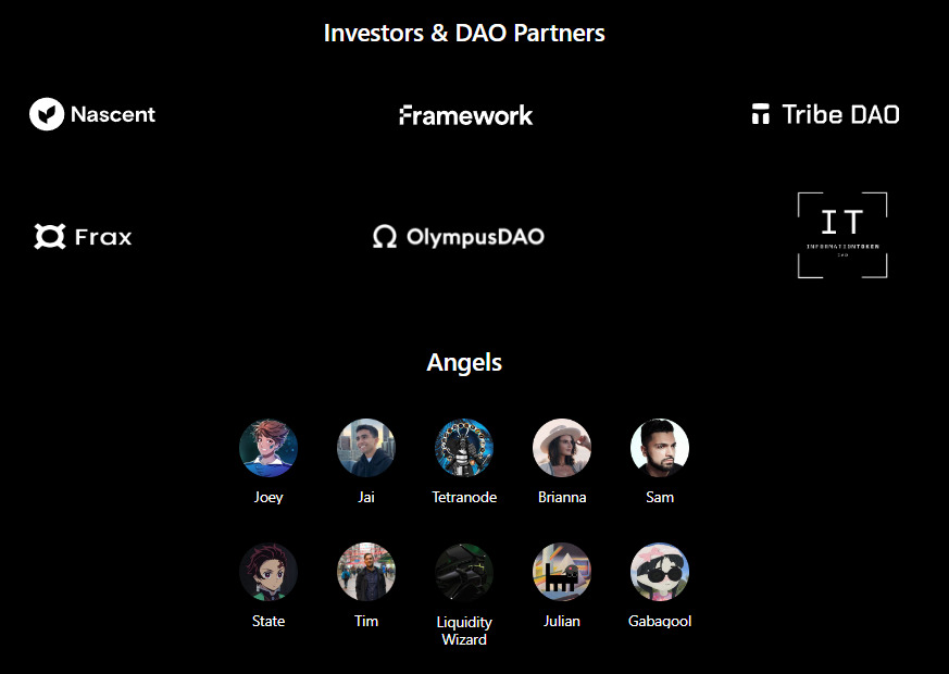 Investors và Partners của dự án Volt Protocol