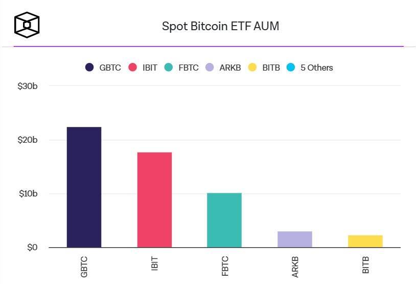 Etf Bitcoin Của Blackrock Đang Trên Đà Soán Ngôi Grayscale