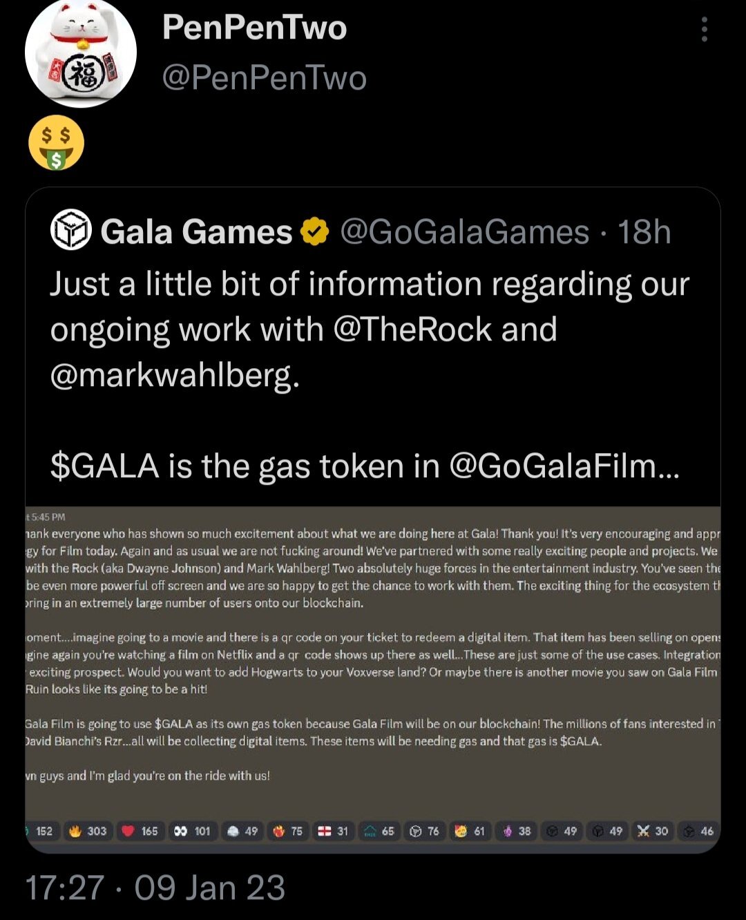 Gala Games gala Pump Và Dump Dữ Dội Vì Những Thông Tin bom Tấn Mập Mờ