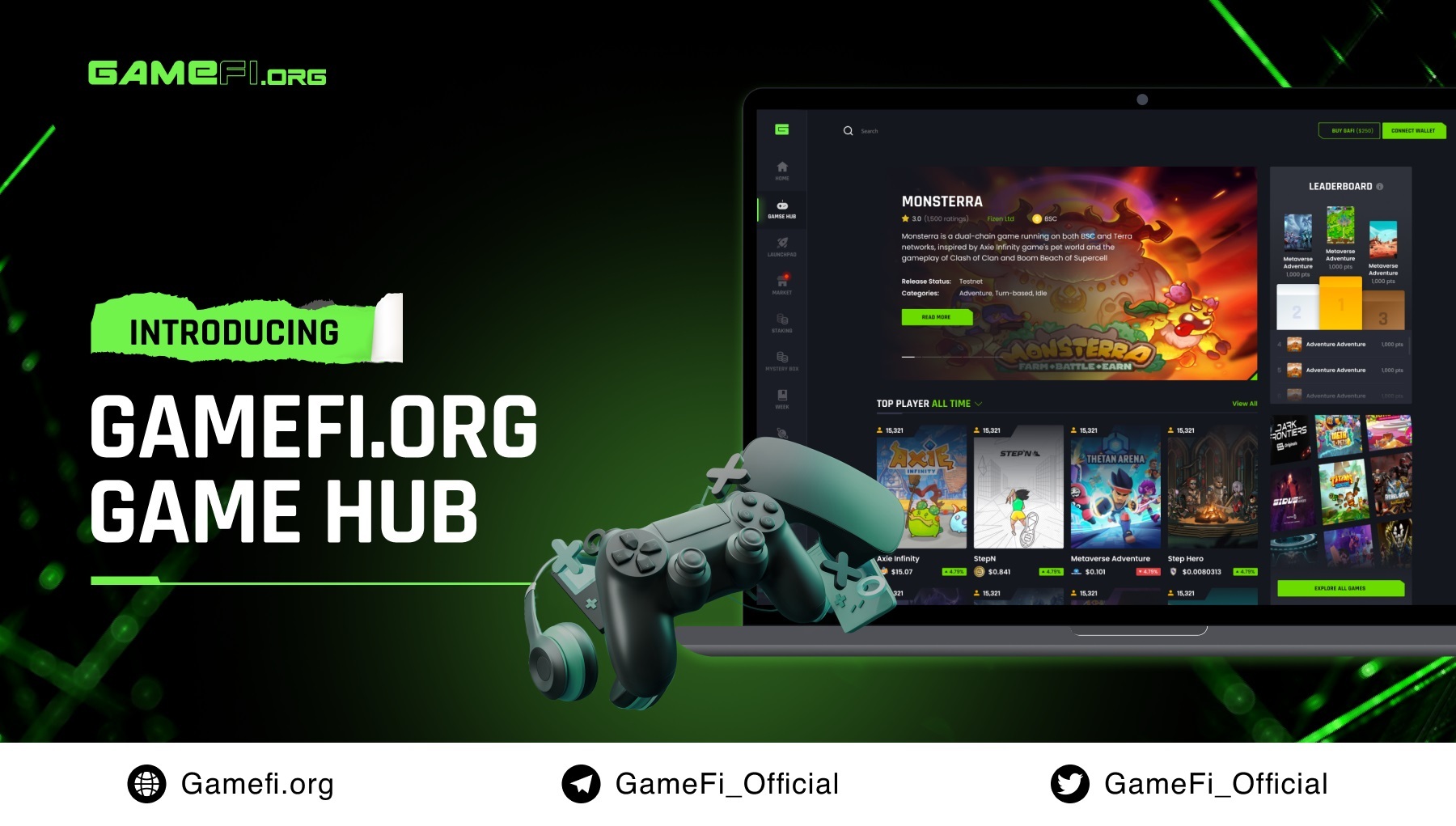 Gamefiorg Ra Mắt Game Hub  Nền Tảng Tập Trung Các Dự Án Gamefi Trên Thị Trường