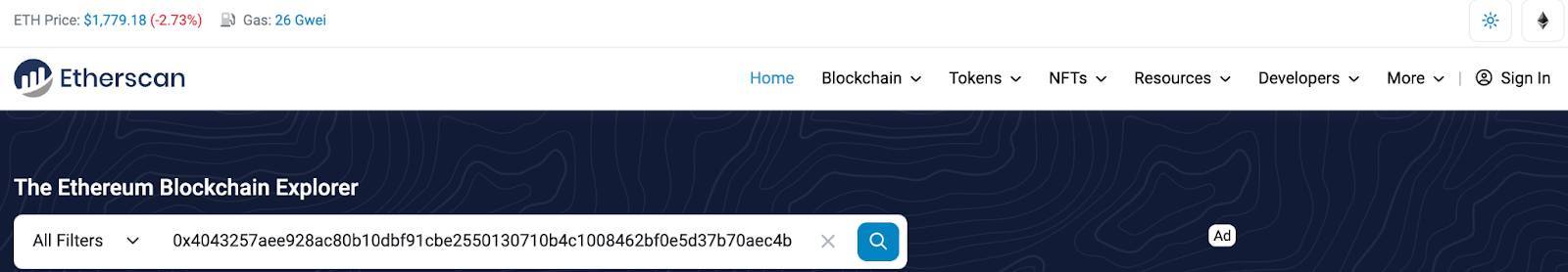 Hướng Dẫn Sử Dụng On-chain Tools phần 2b Khám Phá Tính Năng Của Etherscan