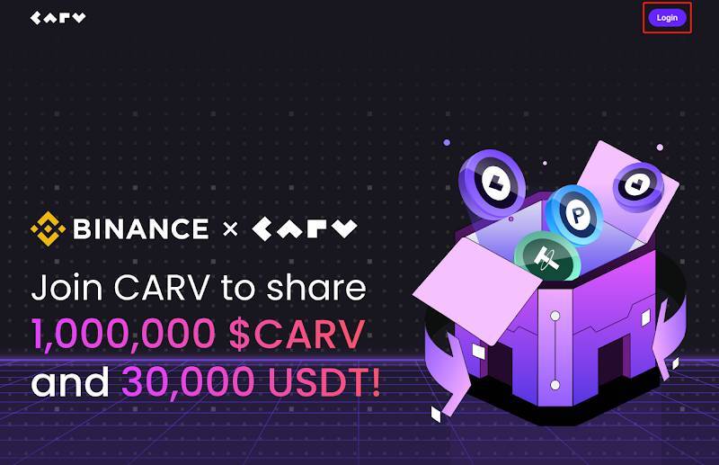 Hướng Dẫn Tham Gia Airdrop Carv Trên Binance Web3 Wallet