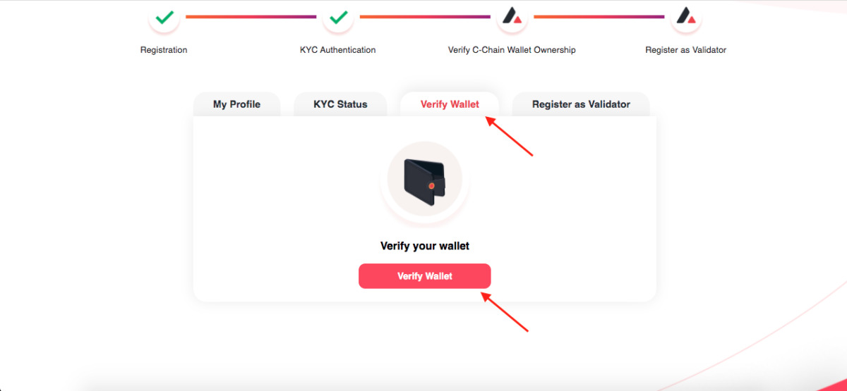 Verify Wallet