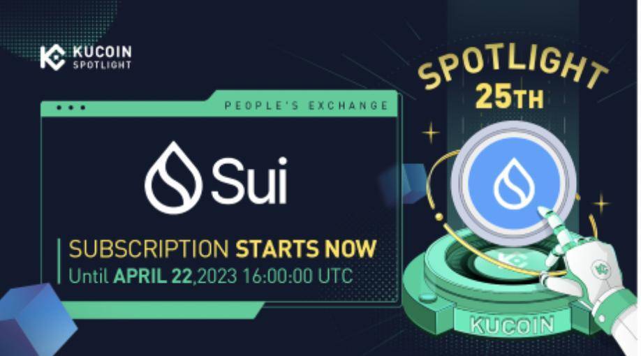 Kucoin Thông Báo Niêm Yết Sui Trên Token Spotlight Thứ 25