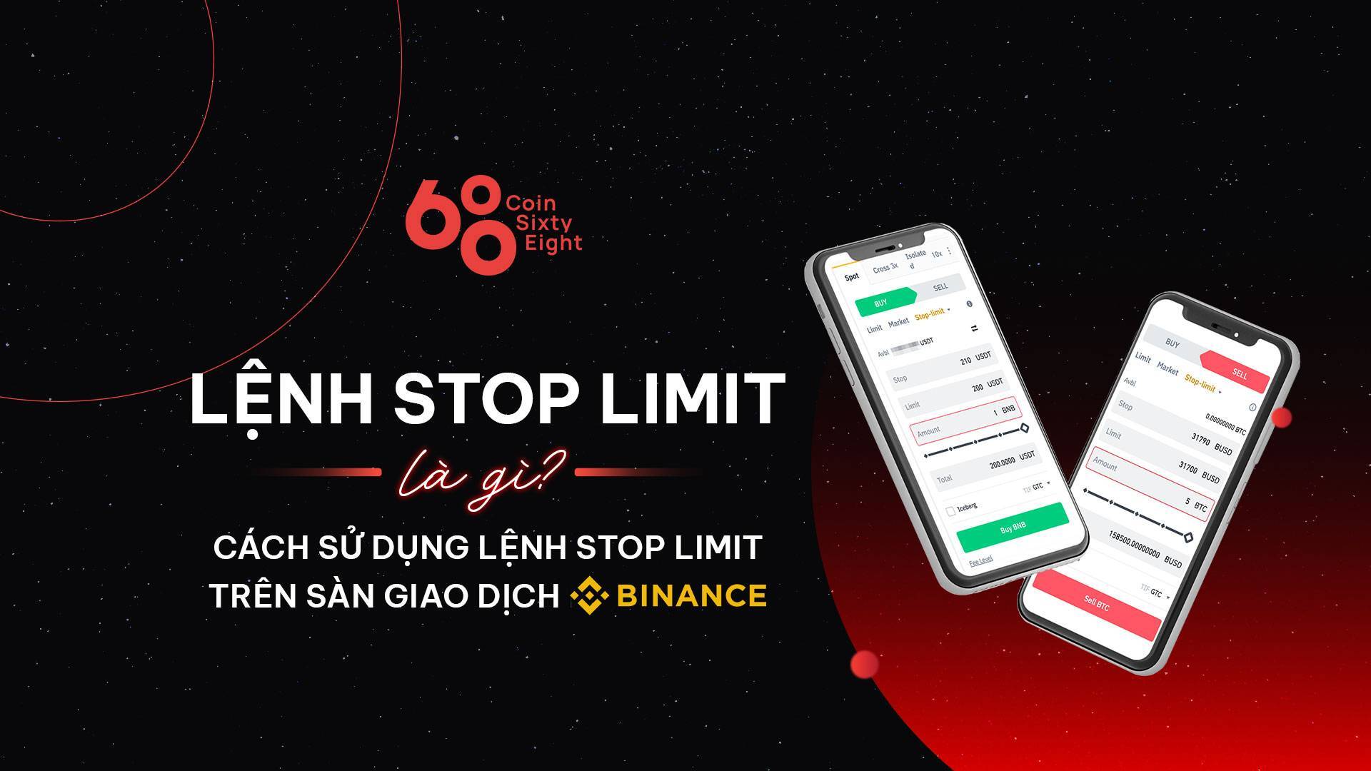 Lệnh Stop Limit Là Gì Cách Sử Dụng Lệnh Stop Limit Trên Sàn Giao Dịch Binance