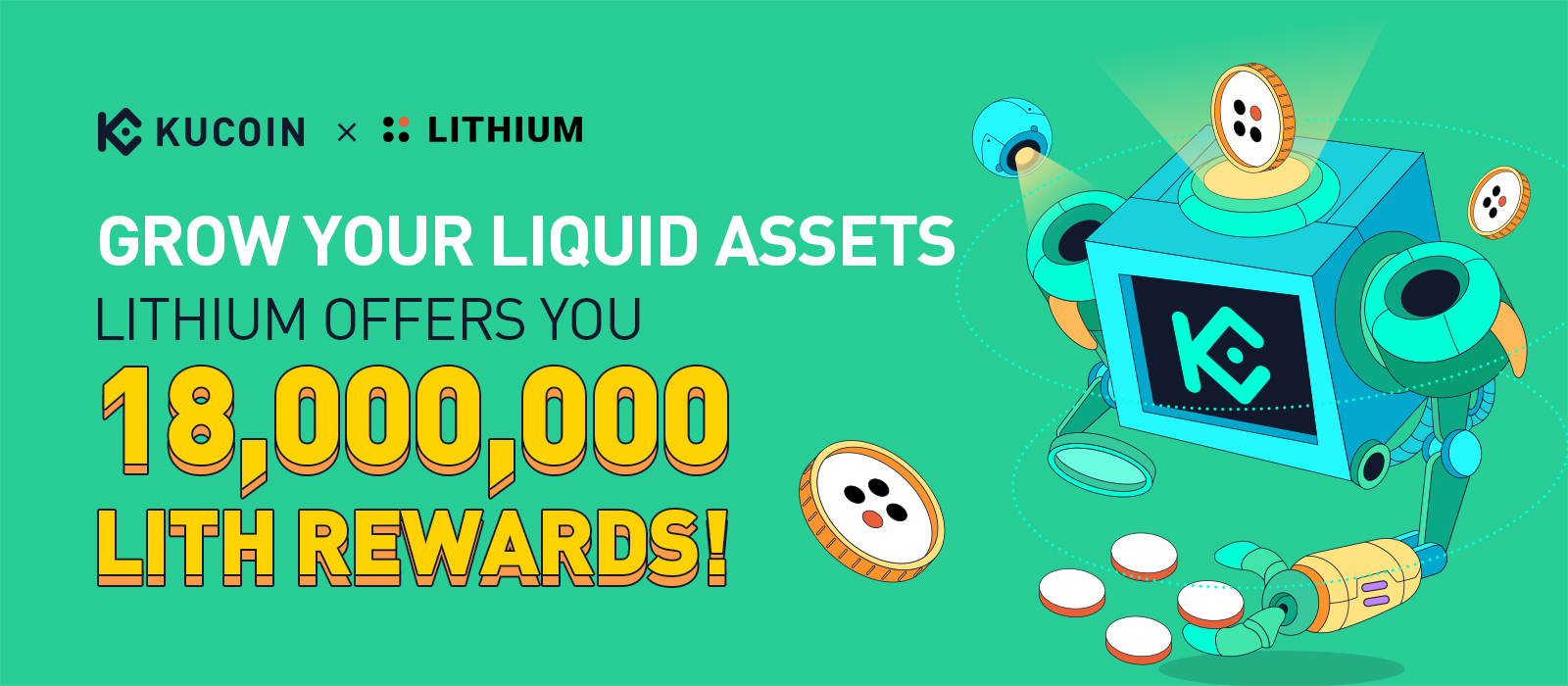 Lithium Finance X Kucoin Phát Động Chương Trình Giveaway Trị Giá 30000 Usd