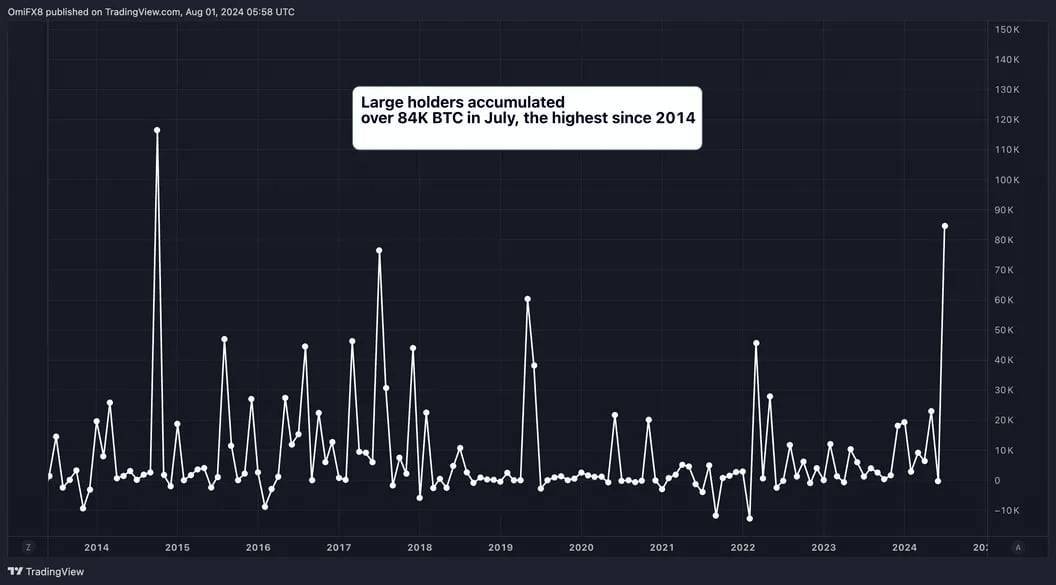 Mặc Thị Trường Bão Bùng tay To Vẫn Mua Thêm 54 Tỷ Usd Bitcoin Trong Tháng 7