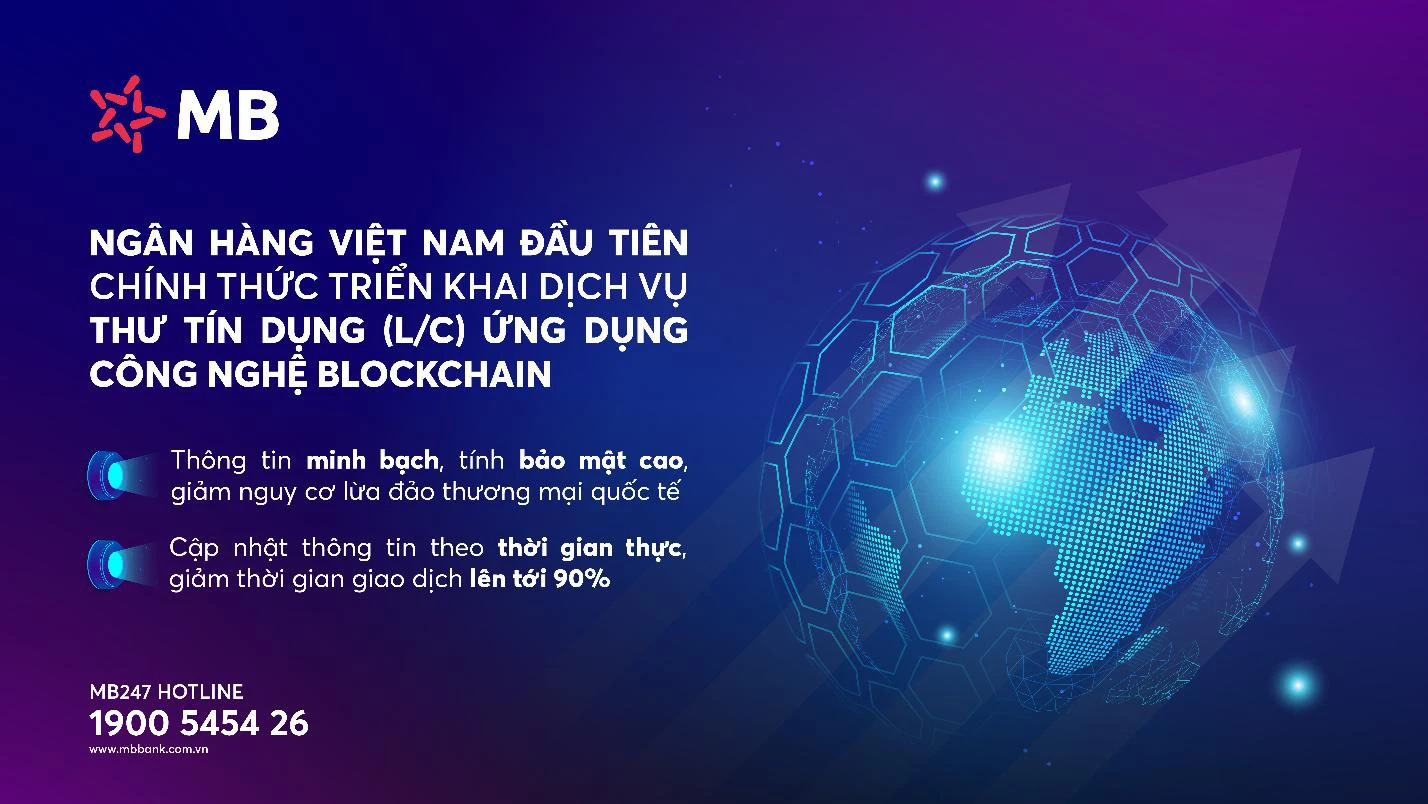 Mb Là Ngân Hàng Việt Nam Đầu Tiên Ứng Dụng Blockchain Vào Dịch Vụ Thư Tín Dụng