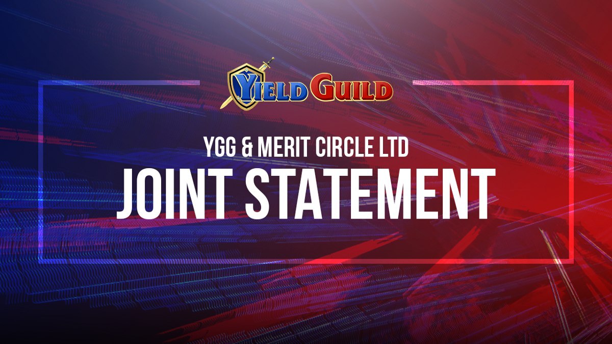 Merit Circle Và Yield Guild Games Đã Chính Thức đường Ai Nấy Đi