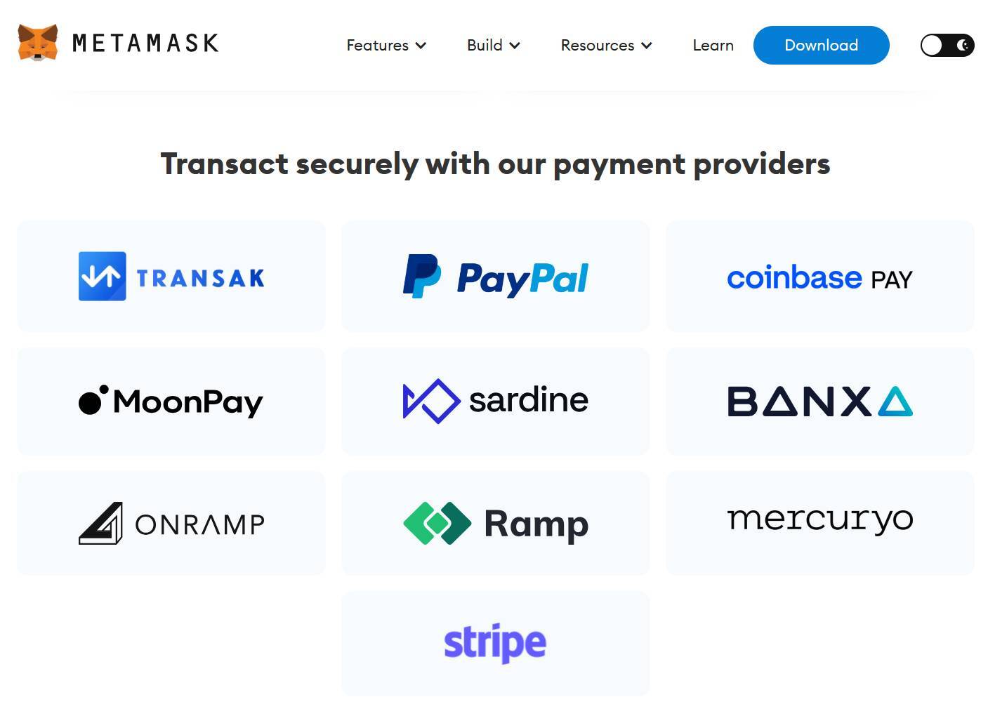 Metamask Hợp Tác Stripe Mở Rộng Dịch Vụ On-ramp Tại Mỹ