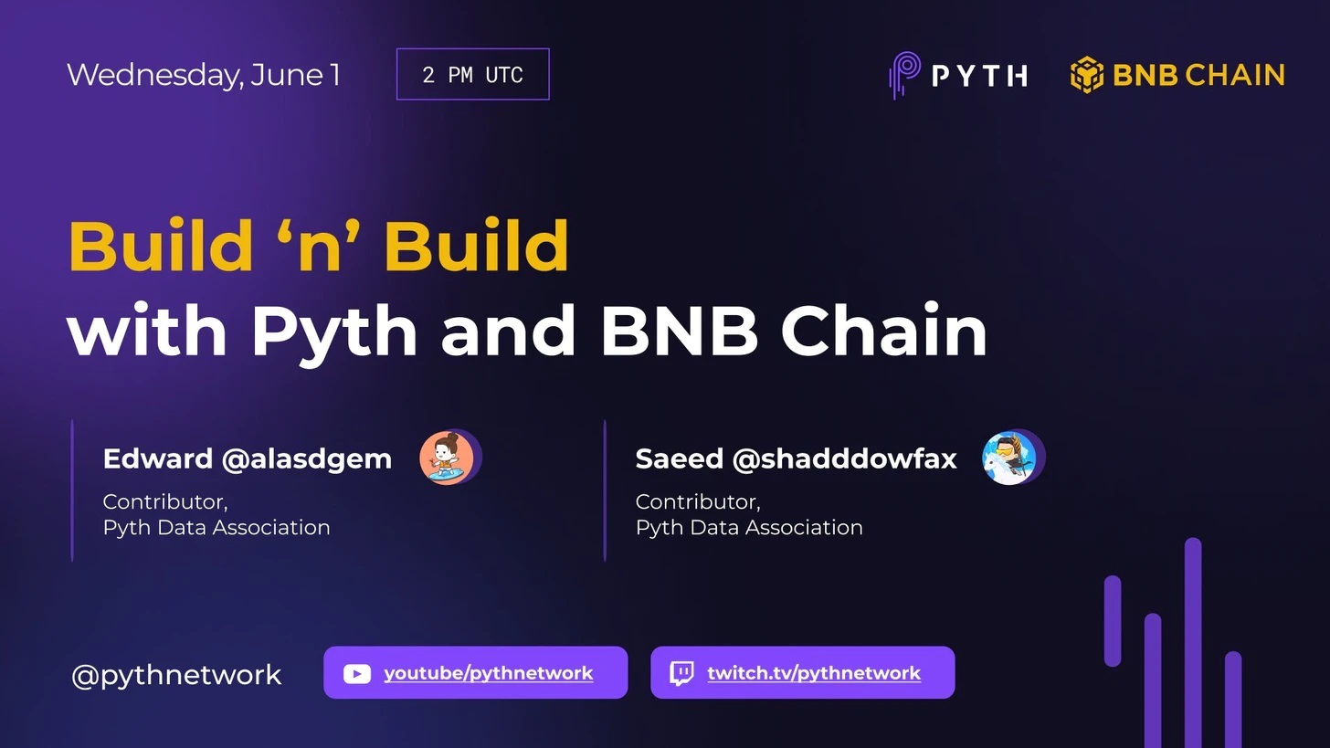 Một Số Cập Nhật Mới Nhất Về Việc Triển Khai Dữ Liệu Của Pyth Network Trên Bnb Chain