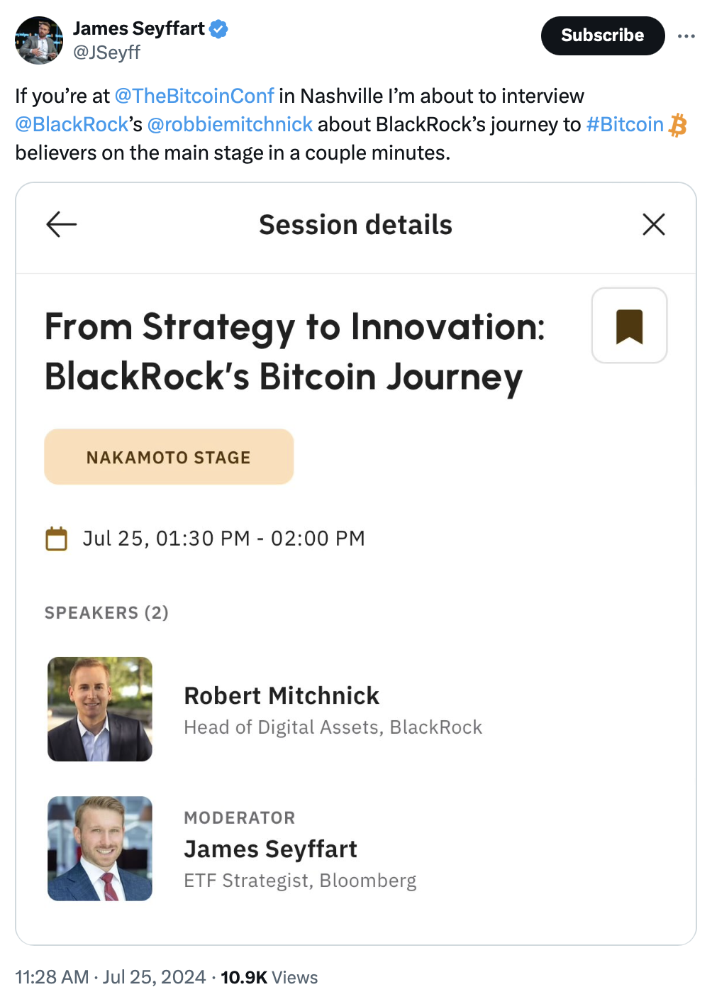 Nhu cầu trực tiếp từ khách hàng thúc đẩy sự phát triển của Quỹ Bitcoin của Blackrock đến nay