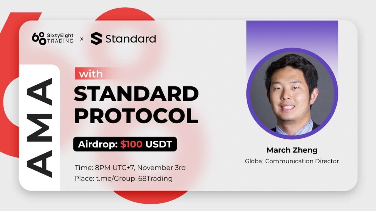 Nội Dung Tóm Tắt Buổi Ama Của Standard Protocol Và Kyros Ventures Tại 68 Trading