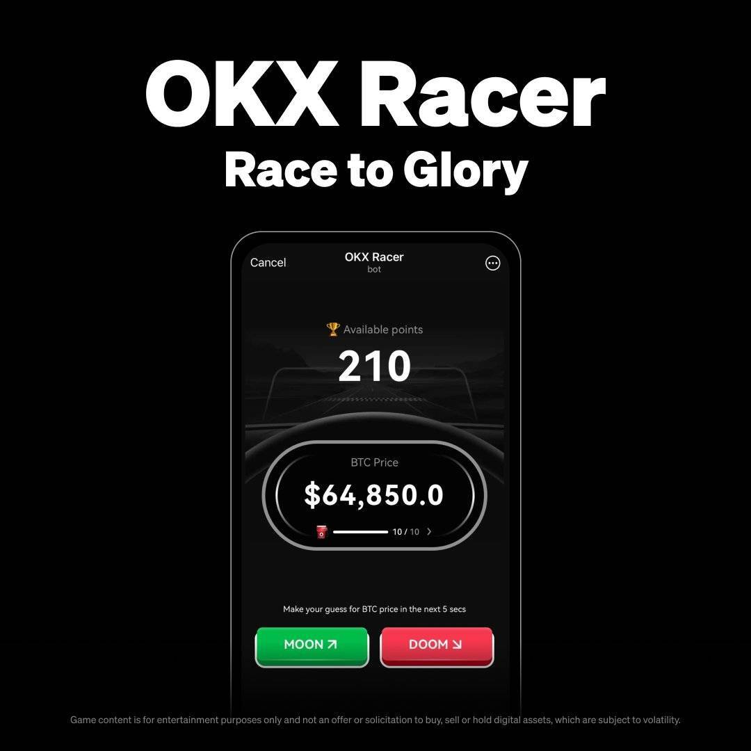 Okx bắt Trend Tap-to-earn Trình Làng Game Đoán Giá Bitcoin