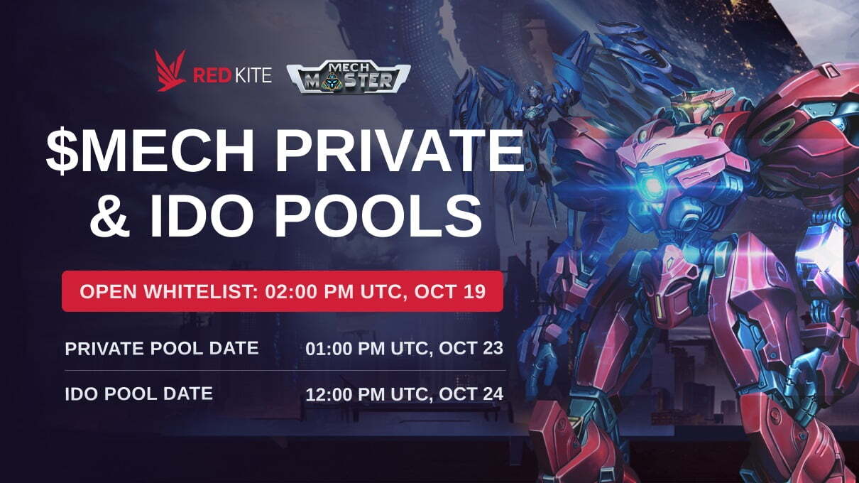 Private Pool Ido Pool Và Community Pool Của Mech Master Trên Red Kite Đã Mở