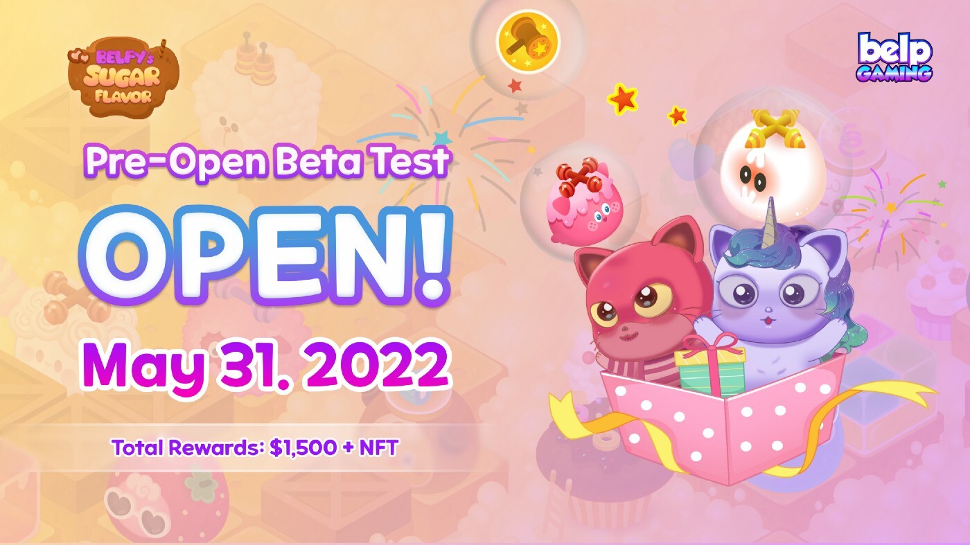 Sugar Flavor Mở Pre-open Beta Test V2 Cùng Nhiều Giải Thưởng Hấp Dẫn