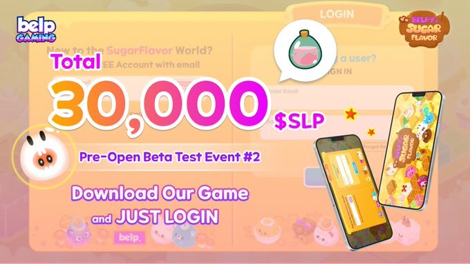 Sugar Flavor Mở Pre-open Beta Test V2 Cùng Nhiều Giải Thưởng Hấp Dẫn