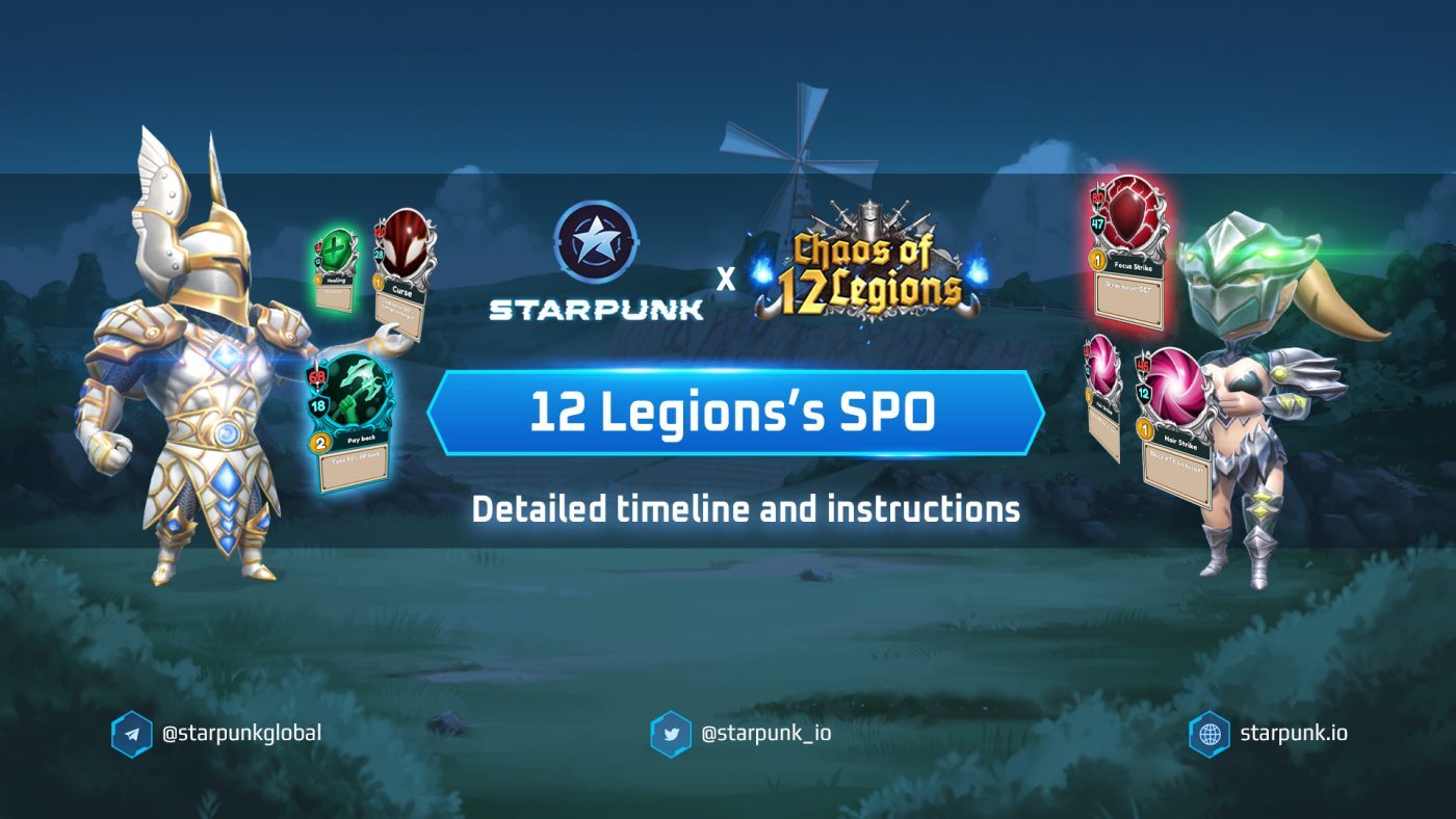 Thông Tin Về Sự Kiện Mở Bán 12legions ctl Trên Starpunk