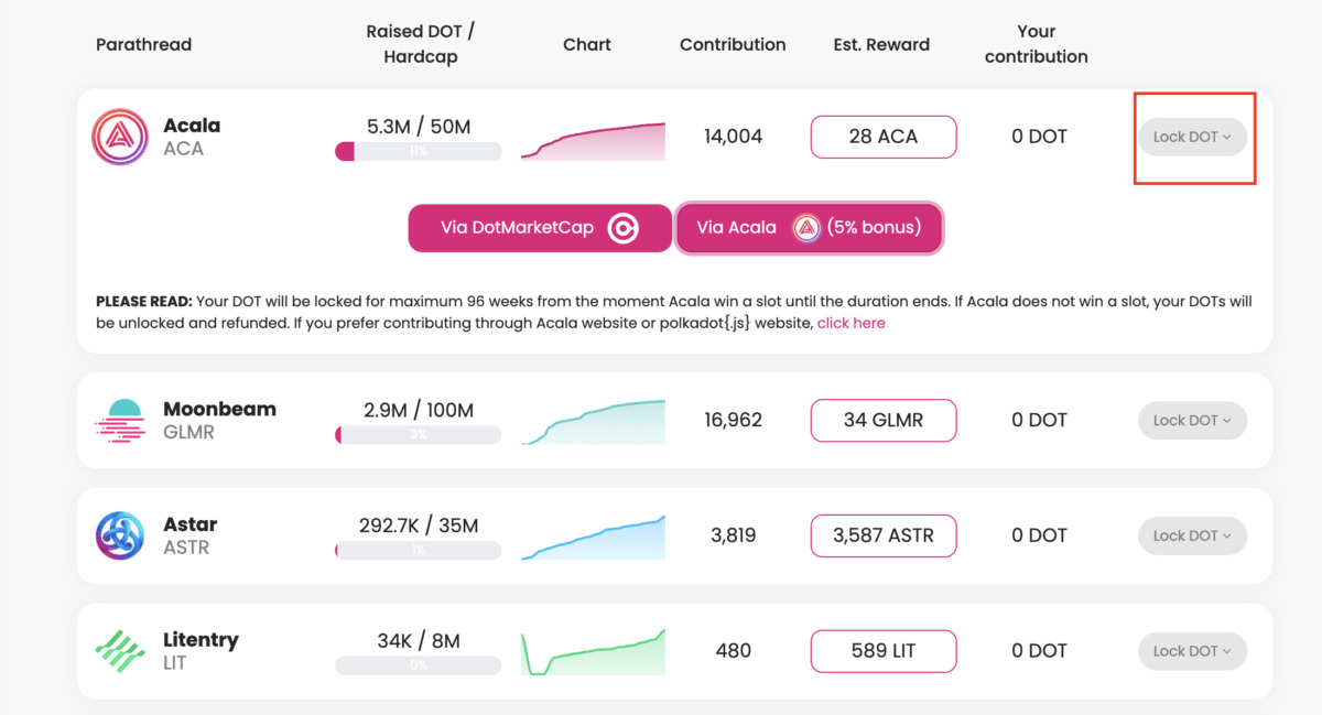 Toàn Tập Hướng Dẫn Các Cách Tham Gia Crowdloan Để Đấu Giá Parachain Polkadot