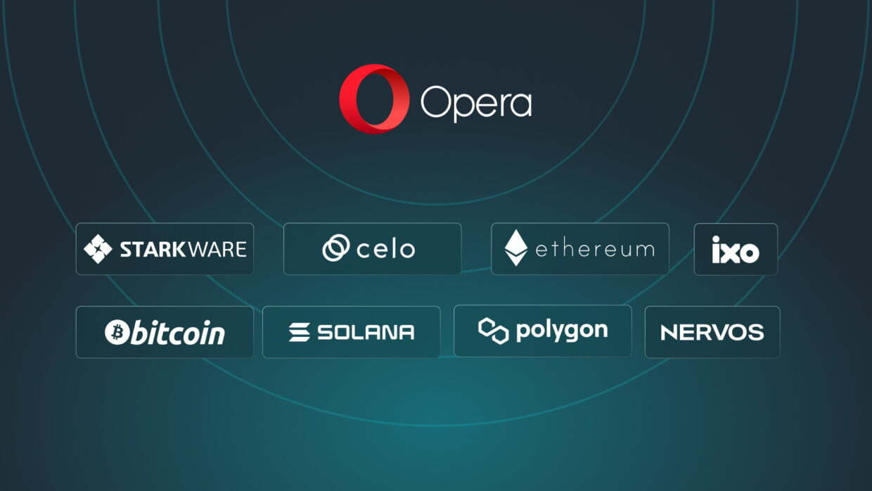 Trình duyệt Opera tích hợp hàng loạt blockchain mới, tuyên bố Web3 là trọng tâm phát triển