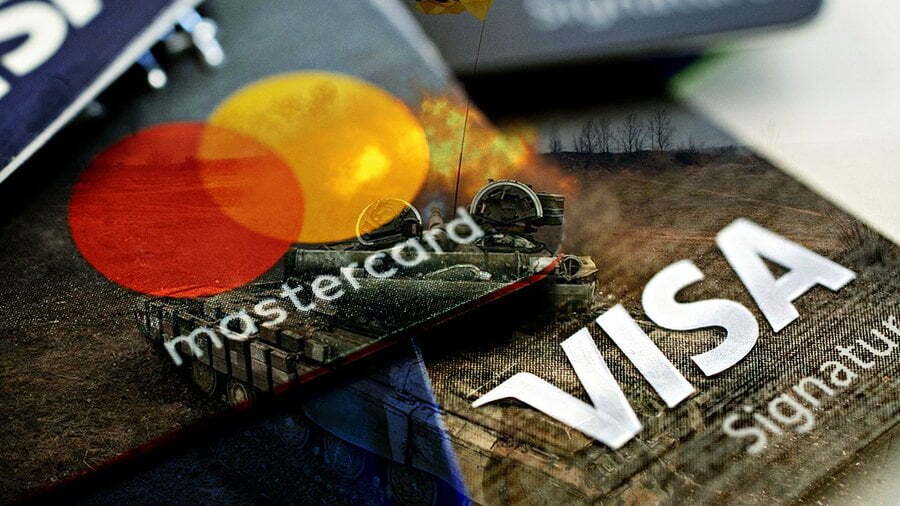 Visa Và Mastercard Nối Gót Paypal Đồng Loạt nghỉ Chơi Với Nga