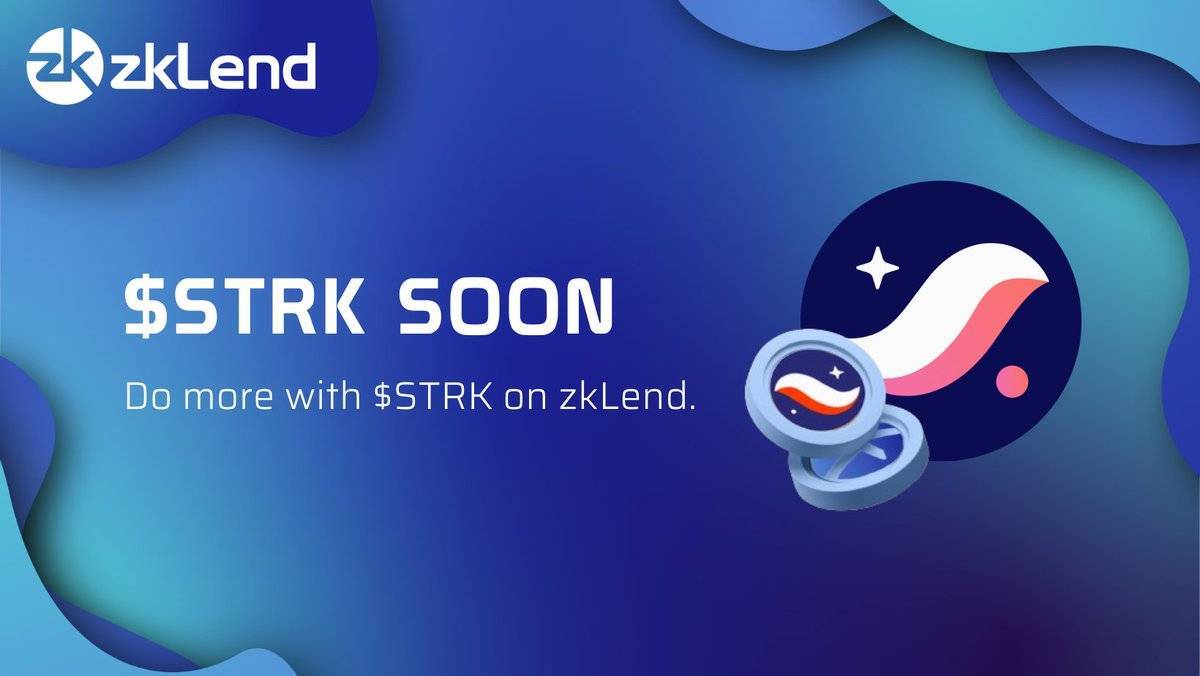 Zklend Cung Cấp Apy 20 Khi Cho Vay Token Strk Của Starknet